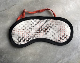 Silk Sleep Mask, grafic pattern, for women and men, silk, sleeping mask, eye mask, beauty, relaxation, designer fabric