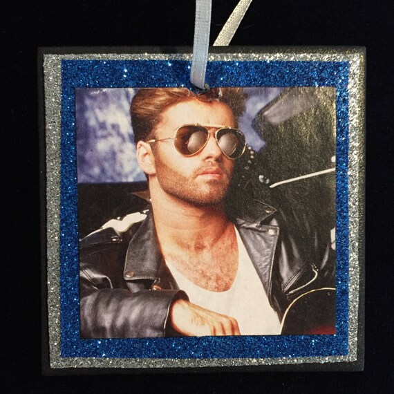 George Michael Faith Ornament Free Shipping Etsy