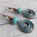 see more listings in the Gemstone Dangle Earrings section