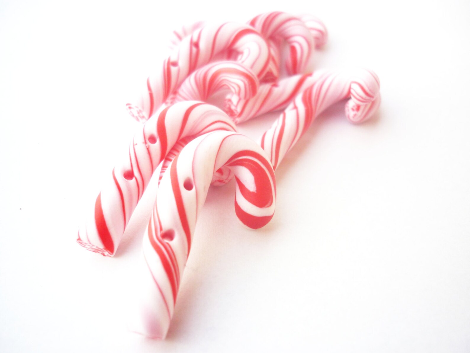 Christmas Buttonspeppermint Candy Buttons Handmade With Etsy