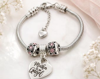 Mother of an Angel Memorial Bracelet