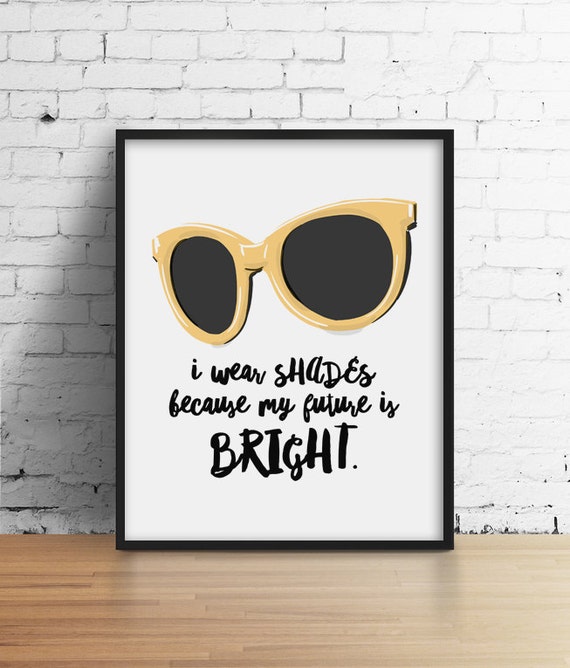 Ähnliche Artikel wie Sonnenbrille Poster, SommerDruck, frechen Spruch