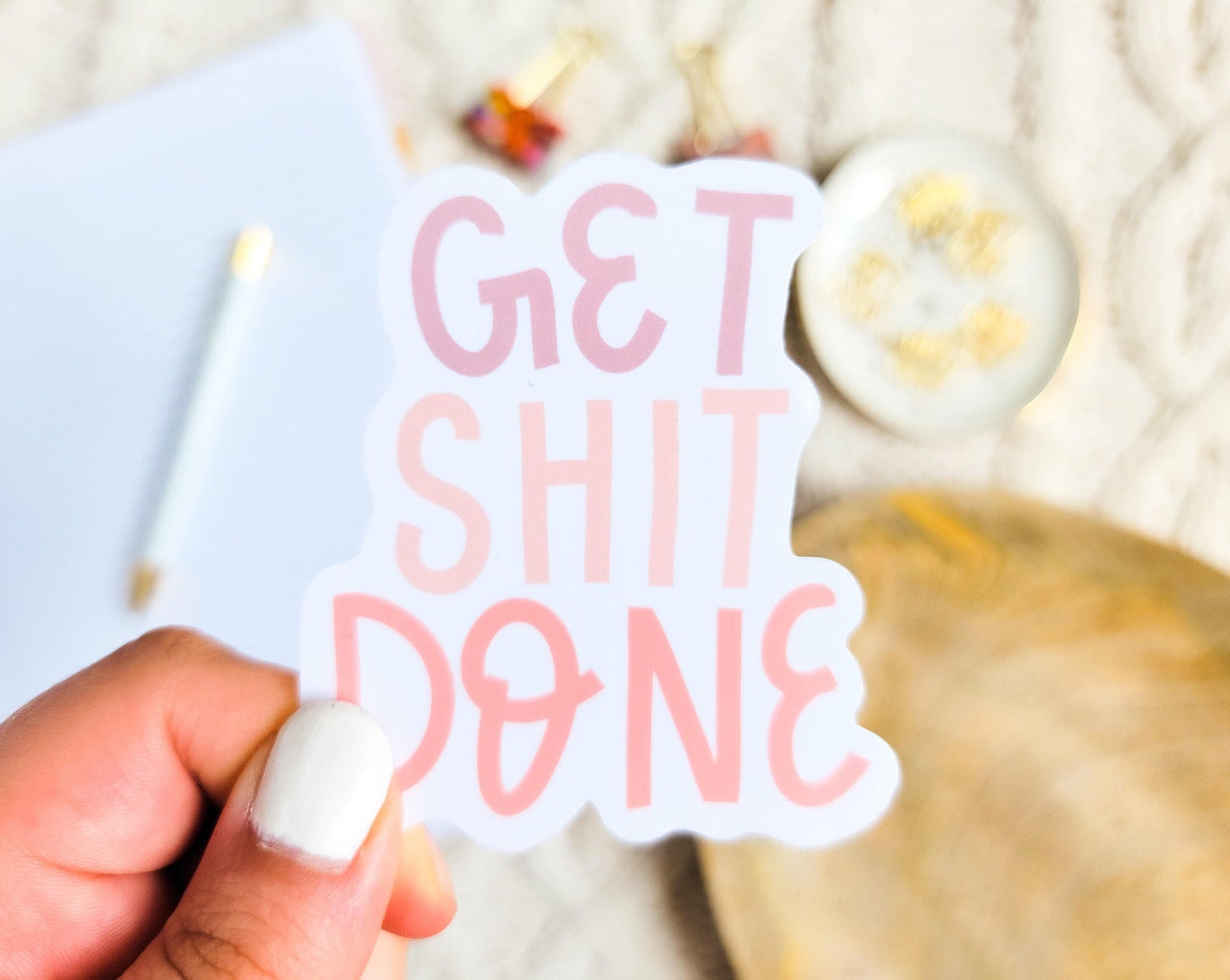 Lustiger Inspirierender Spruch Sticker Motivierende Spruch Etsy