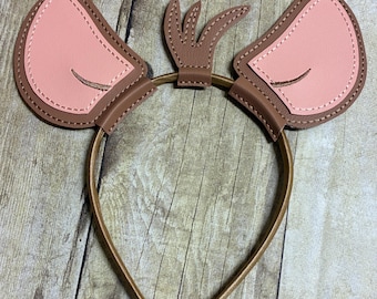 Kangaroo Ears Mouse Ears Headband  Embroidered