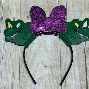 Evil Eels Mouse Ears Headband  Embroidered