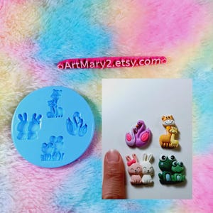 molde mãe e filho para fimo, argila polimérica