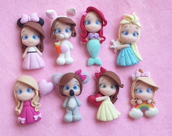 Charms in Fimo, Polymer Clay