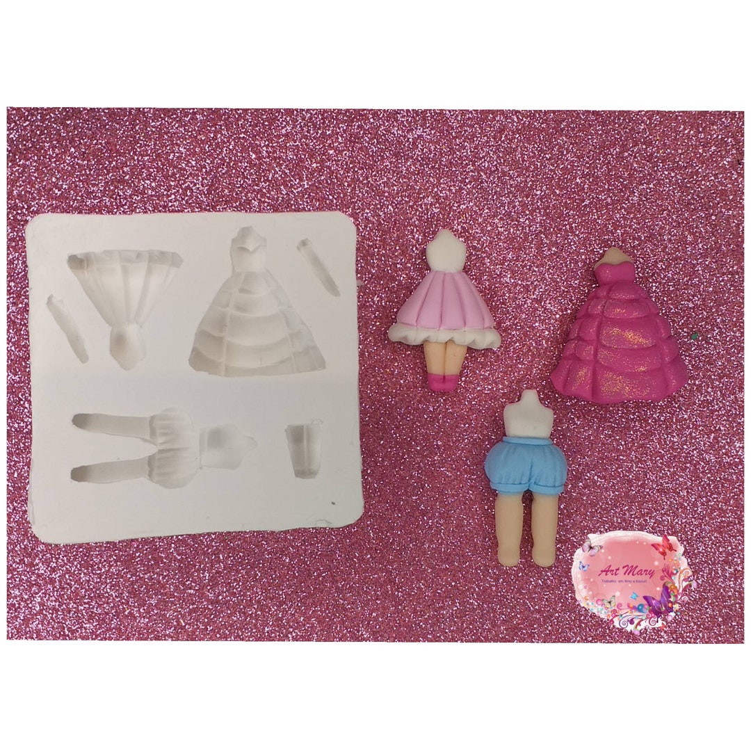 Clothes Mold Fimo, Polymer Clay - Etsy
