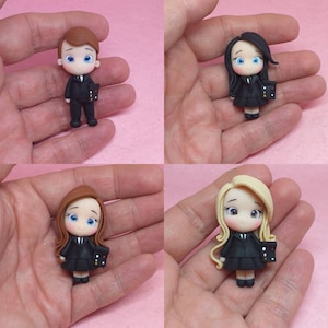 Pendents in fimo, polymer clay