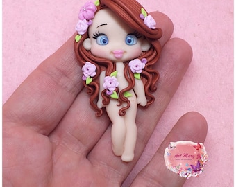 nimf in fimo, polymeerklei