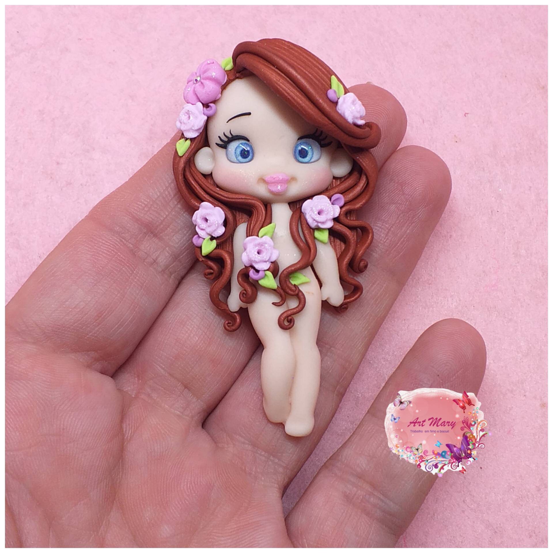 Nymphe en FIMO, pâte polymère France