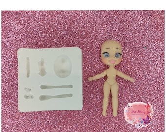 body mold fimo, polymer clay