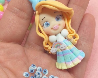 eyes for fimo dolls, biscuit ..