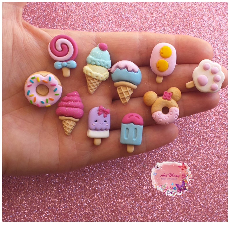 pack sweets in fimo charms image 1