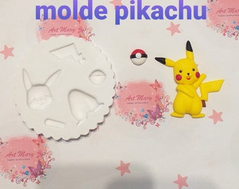 molde pikachu