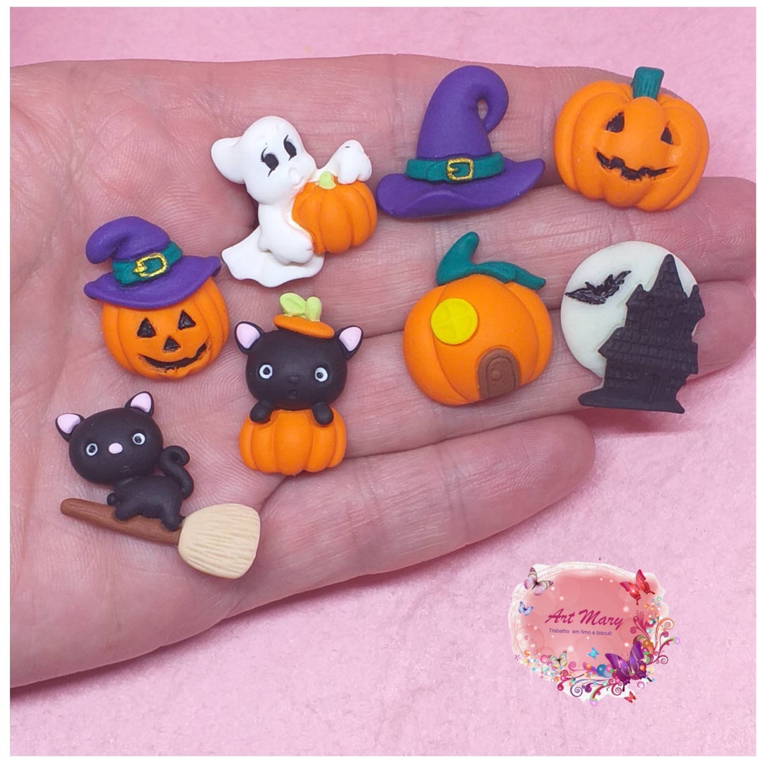 Mikovivi 24 Ciondoli Halloween - Pendenti Smaltati Per Gioielli Fai Da Te