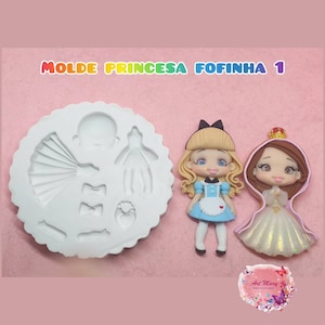 Cute princess mold 1