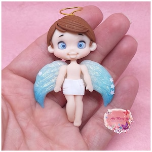 little angel in fimo, polymer clay