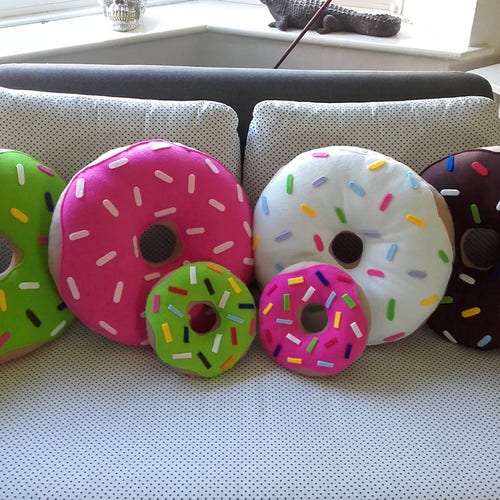 large doughnut cushion