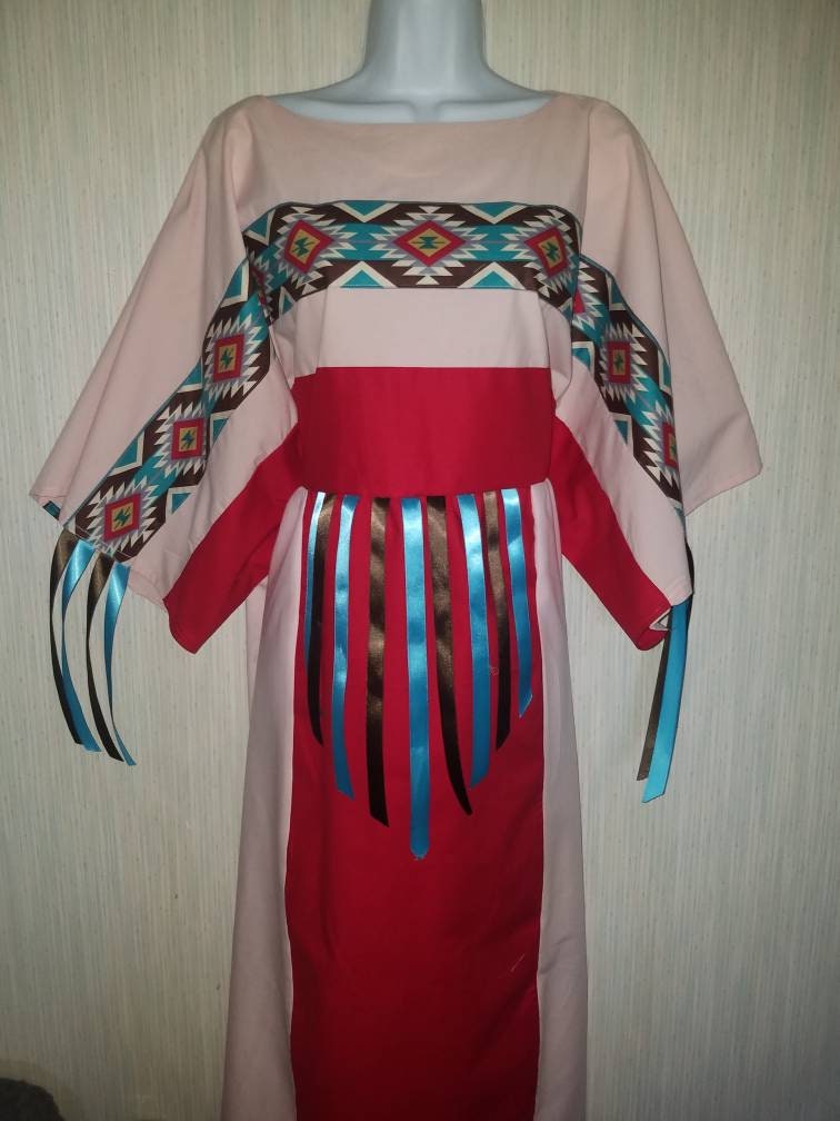 red indian clothes