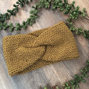 The Audrey Earwarmer - Dijon