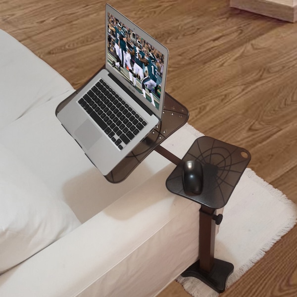 Lounge-book Brown - Regulowane laptop desk idealne do Home Office