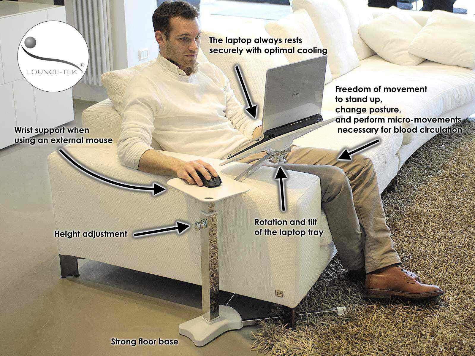 The Couchmaster Is a Lap Desk That Creates a Workstation Right On Your