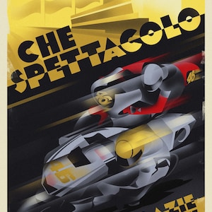 Che Spettacolo Valentino Rossi Print