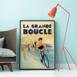 Vintage Tour de France Print