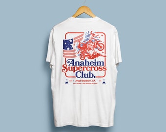 Anaheim Supercross Club Premium Unisex Crewneck T-shirt