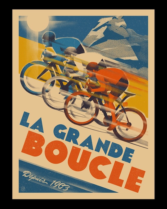Poster Manifesto Locandina Stampa Vintage Ciclismo Eddy Merkx Tour de