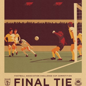 FA Cup 1980 Poster