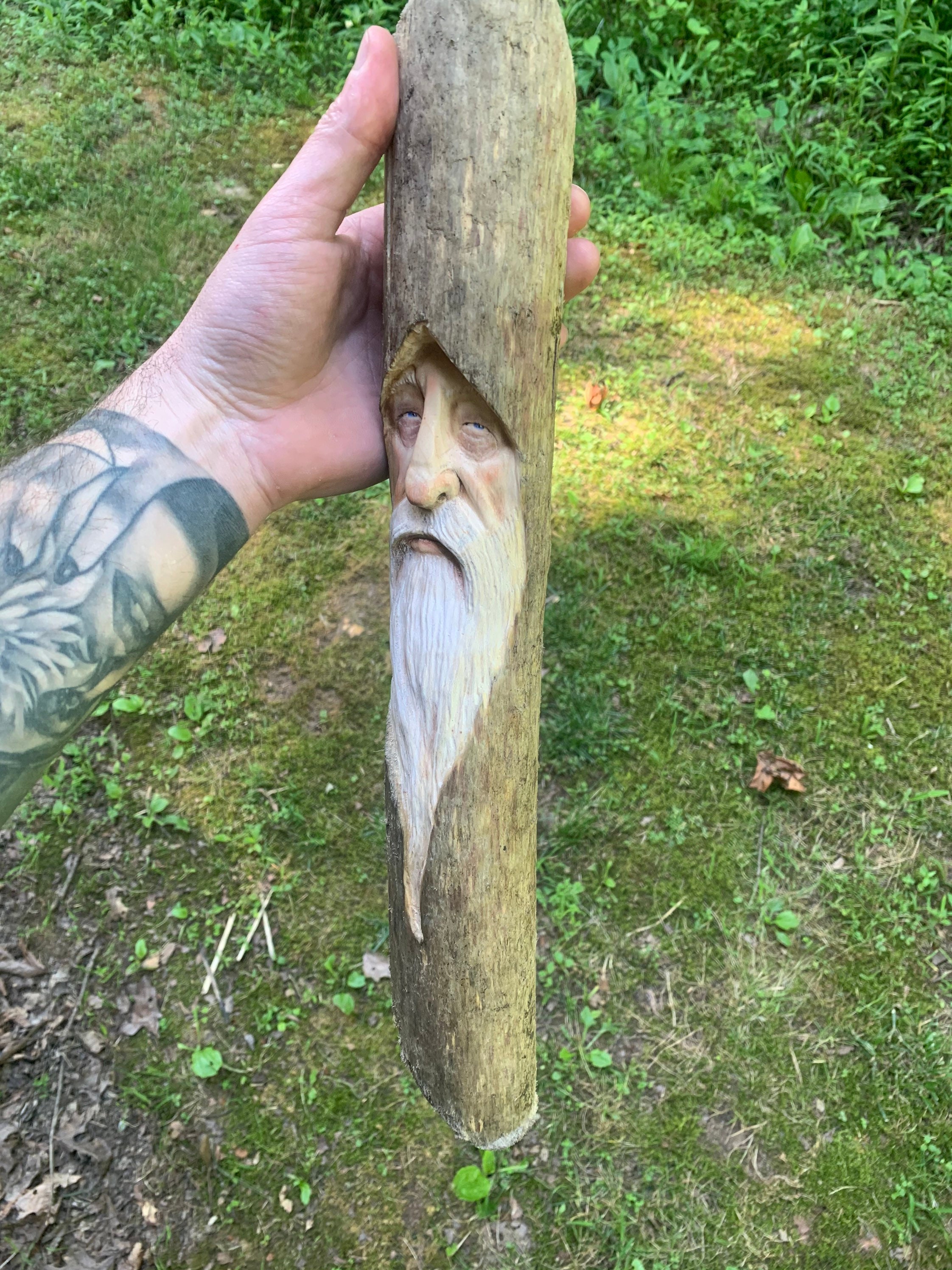 Wood sale wizard carving