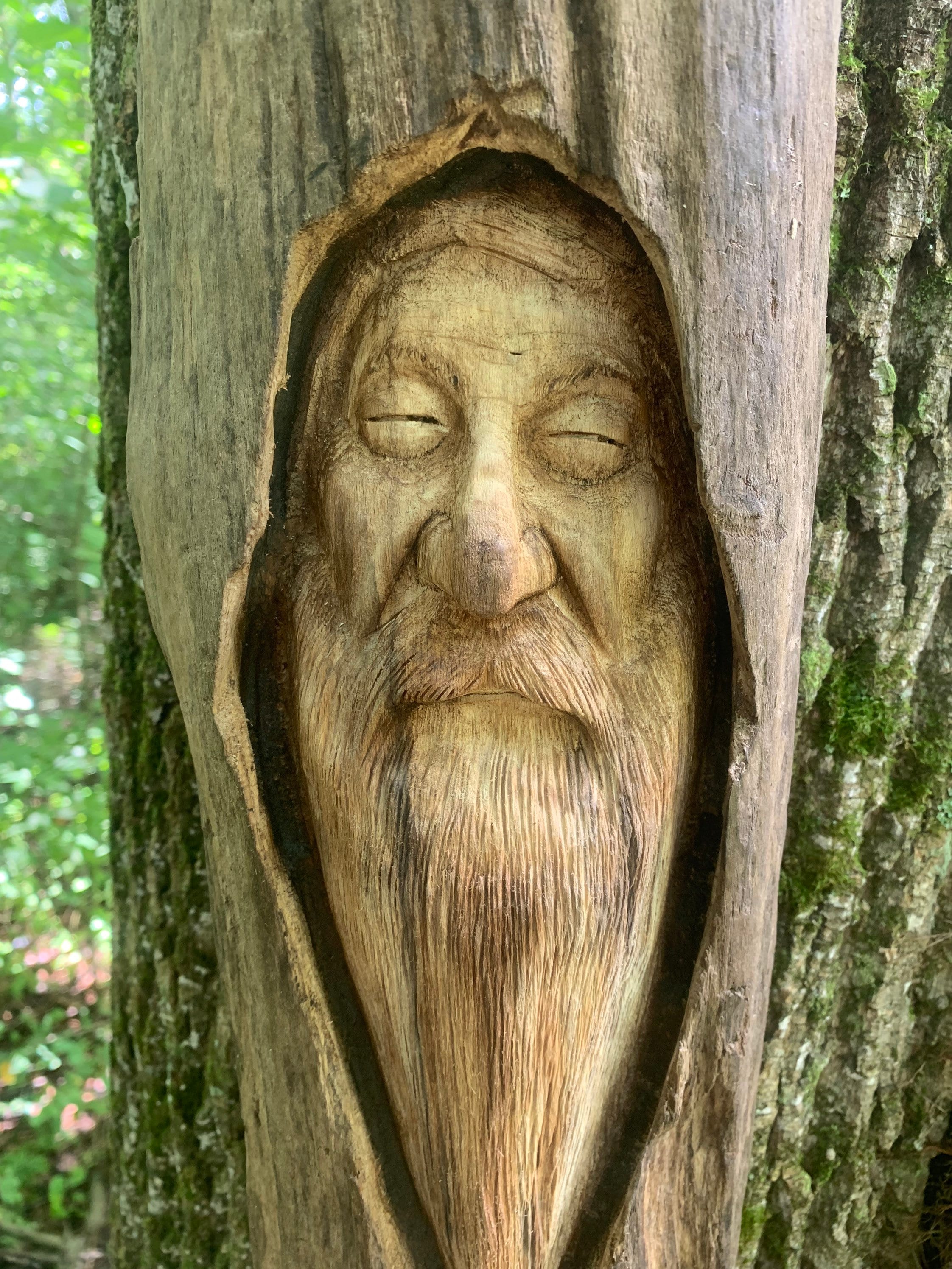 RESERVED for Margaret, Driftwood Carving, Wood Wall Art, Wood Carving