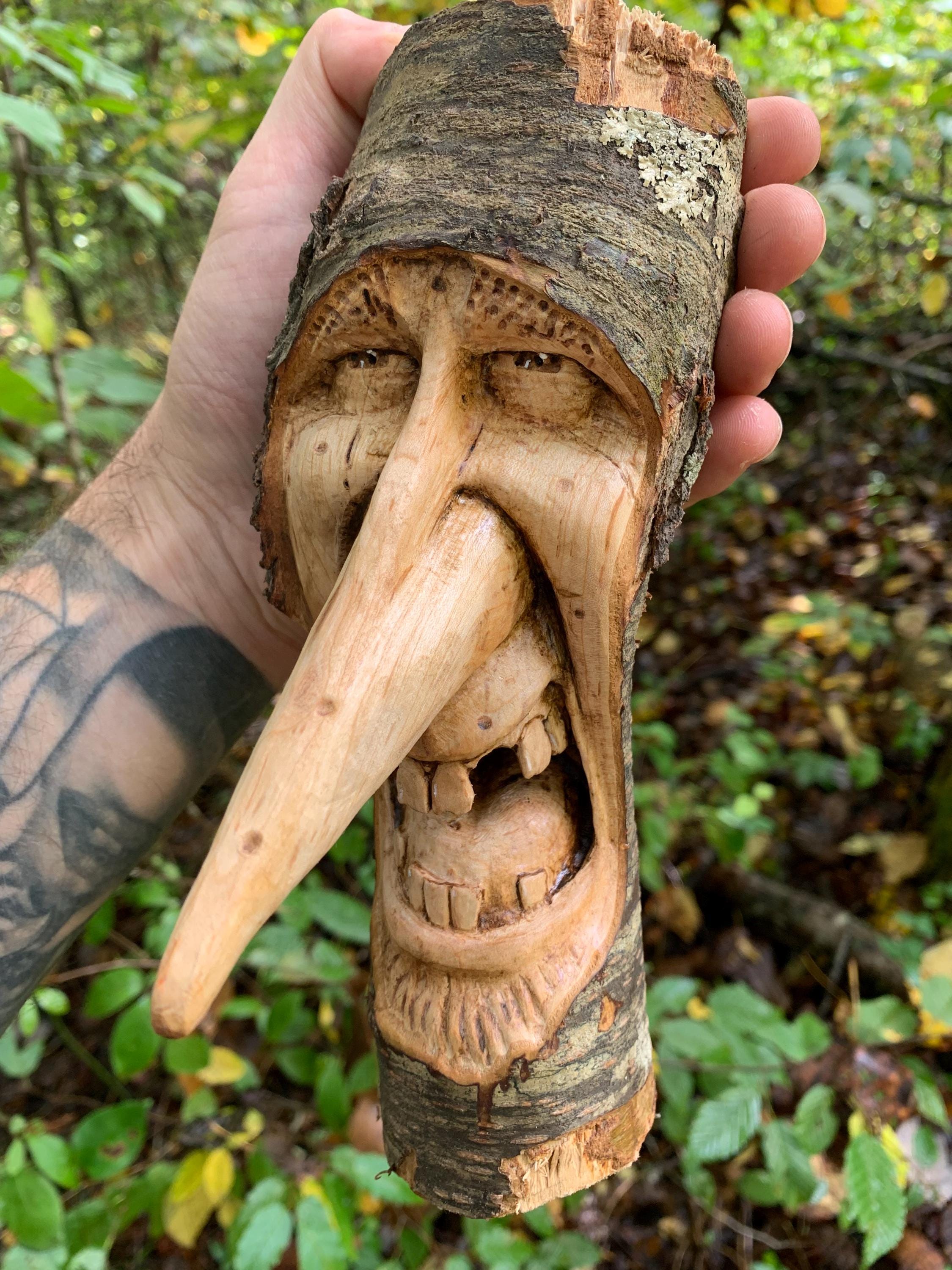 Wood Spirit Faces