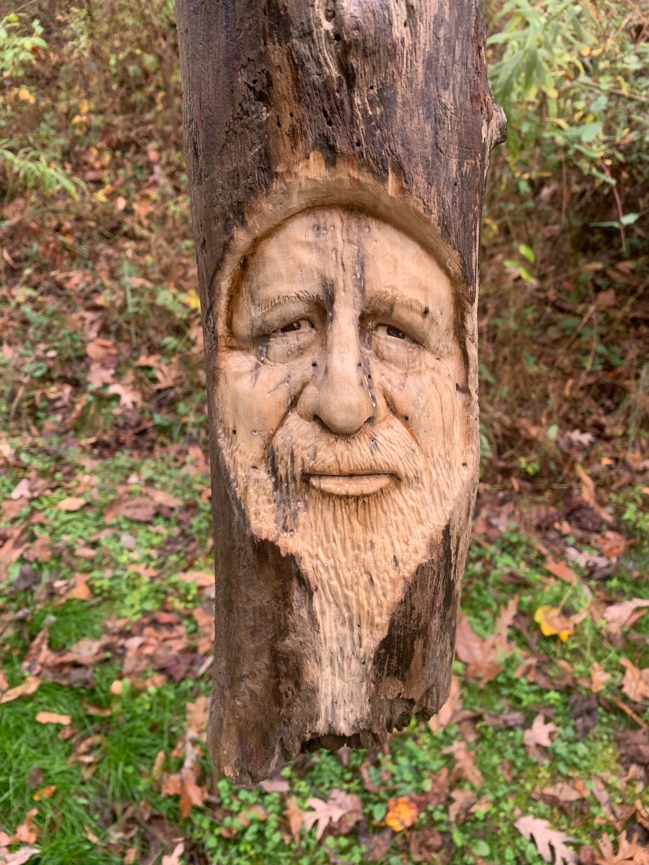 Driftwood Carving, Wood Carving, Wood Spirit Carving, Driftwood Art