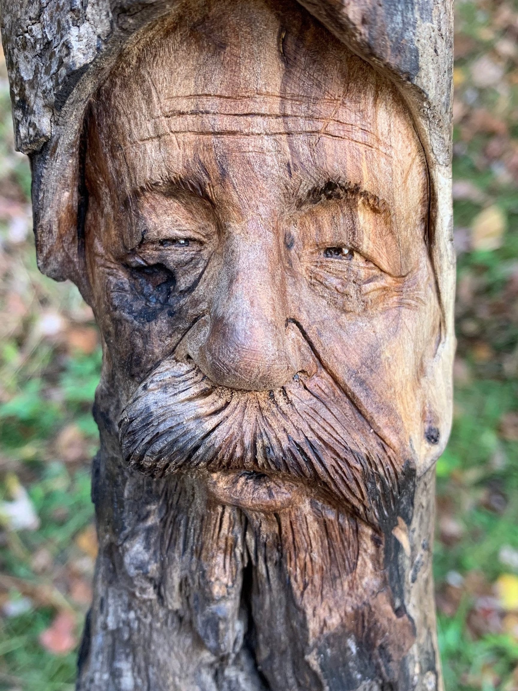 Driftwood Carving Wood Carving Wood Wall Art Personalized Gift Hand Carved  Wood Art Carving of a Face Driftwood Art Wood Gift for Him Unique