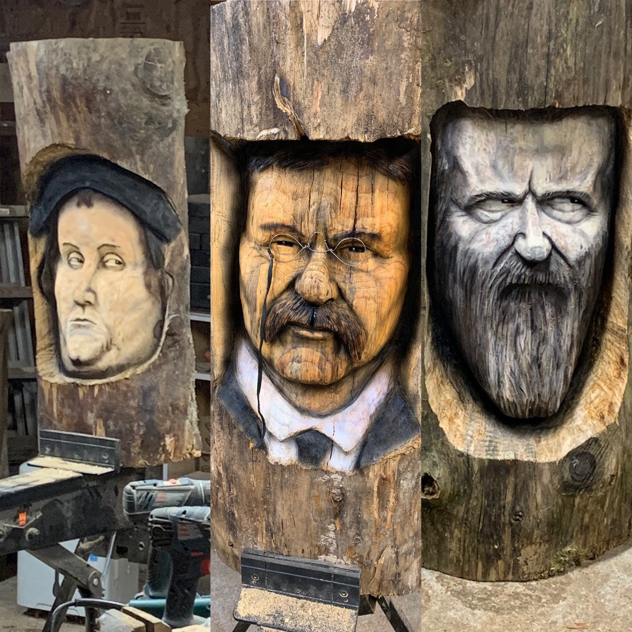 BALANCE for Jason, Grand Canyon Carvings, Chainsaw Art