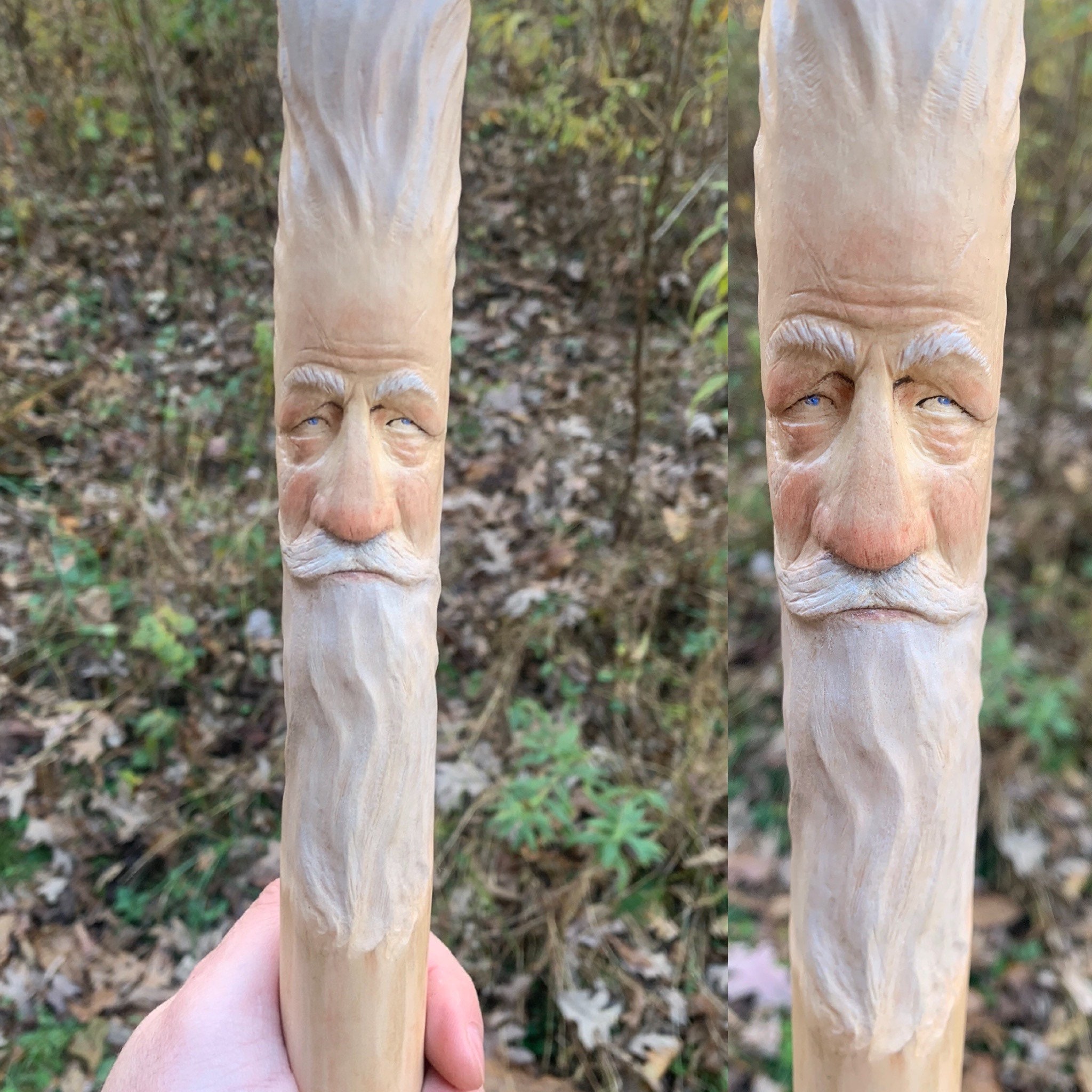 Cane Topper Woodcarving - Carve a Custom Cane or Walking Stick