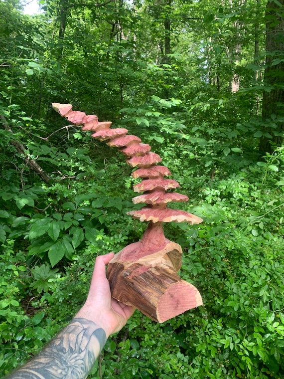 Tree Chainsaw Carving Red Cedar Tree 