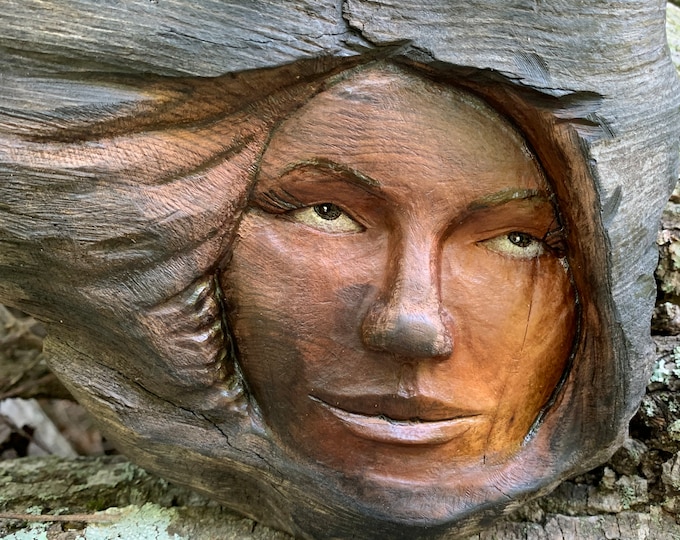 Wood Spirit Wood Carving JoshCarteArt