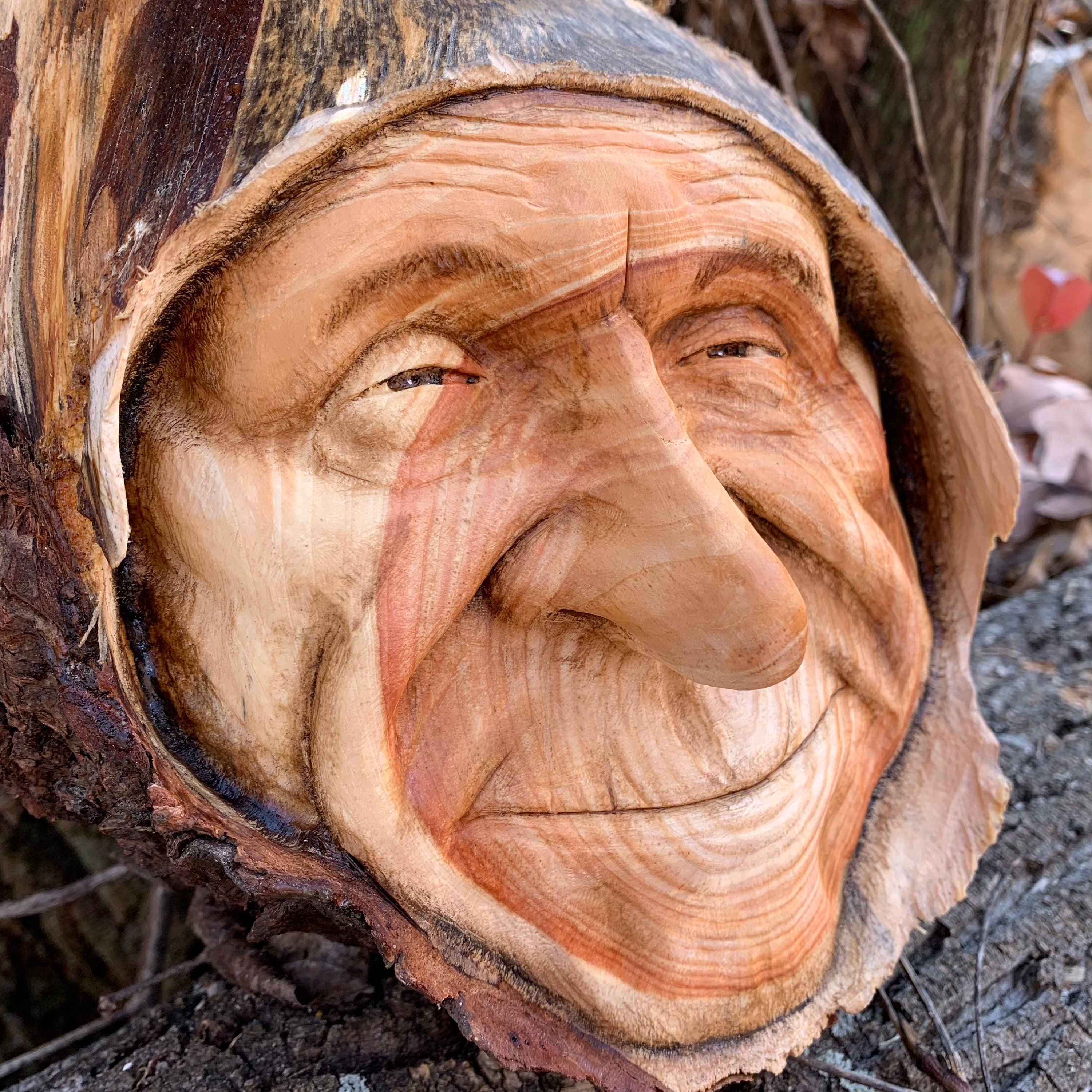 Wood Sculpture, Handmade Wood Sculpture