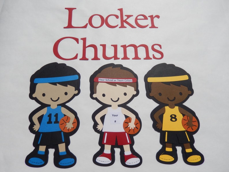 Basketball Locker Decorations Personalize Your Own Locker Etsy
