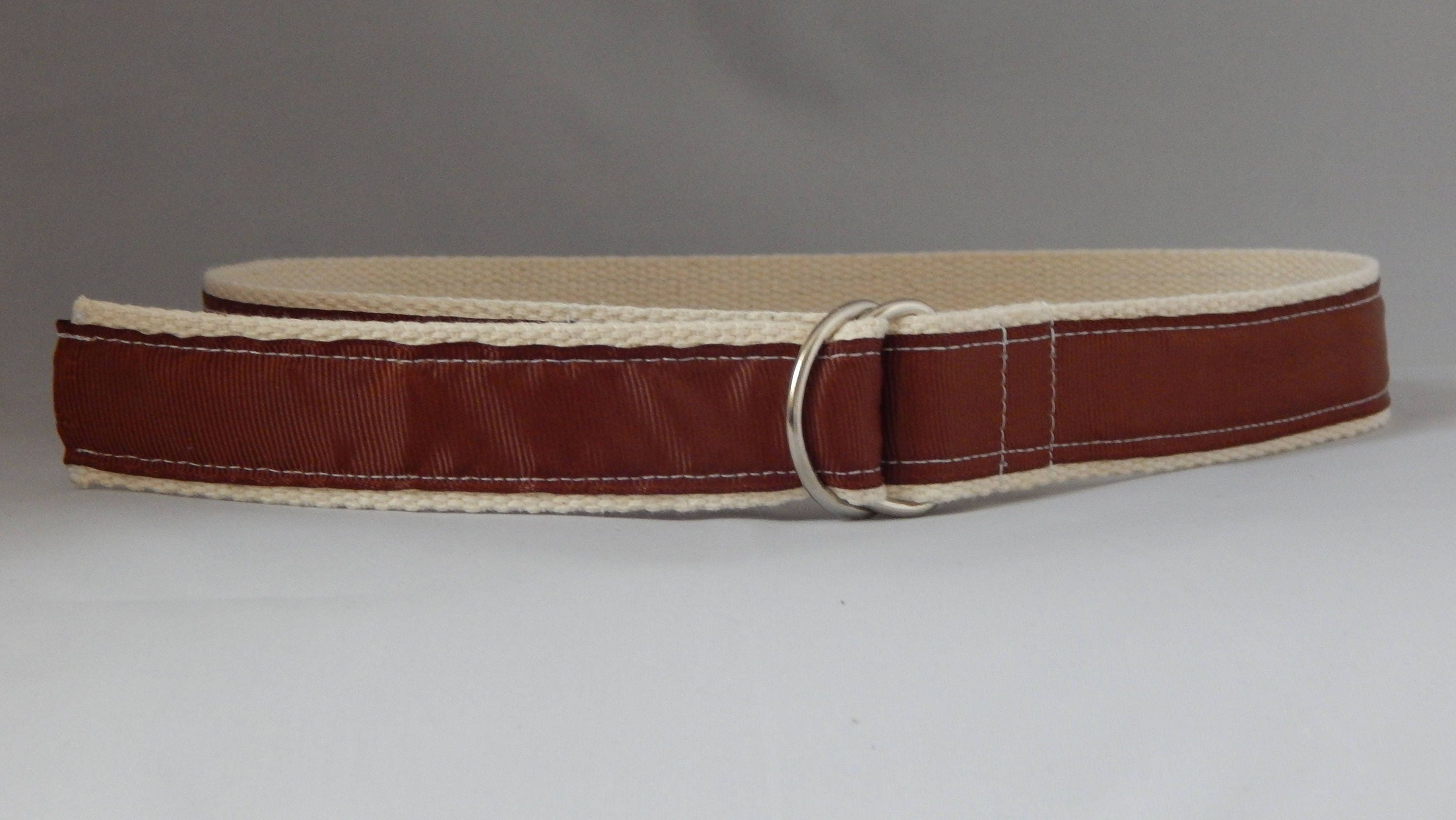 Brown Kids Belt Beige 1.2 Inches Cotton Belt for Children Etsy