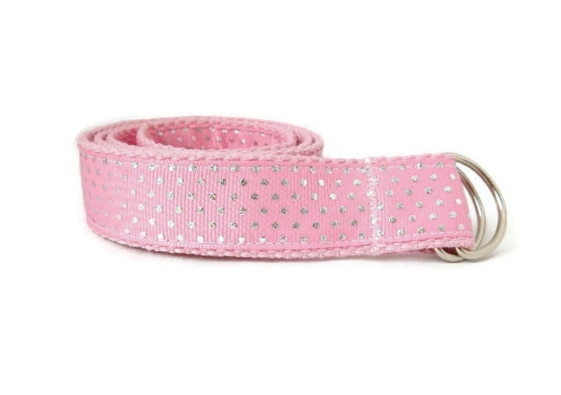 pink sequin belt