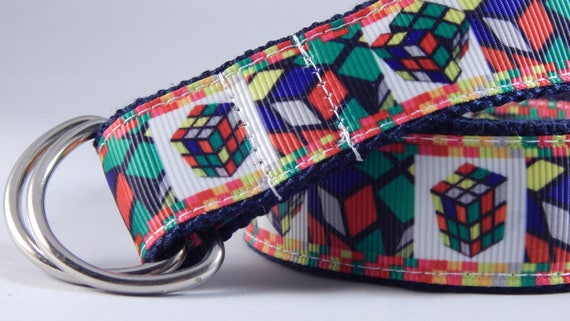 Pink shape belt for children hook and loop adjustable handmade toddlers belt