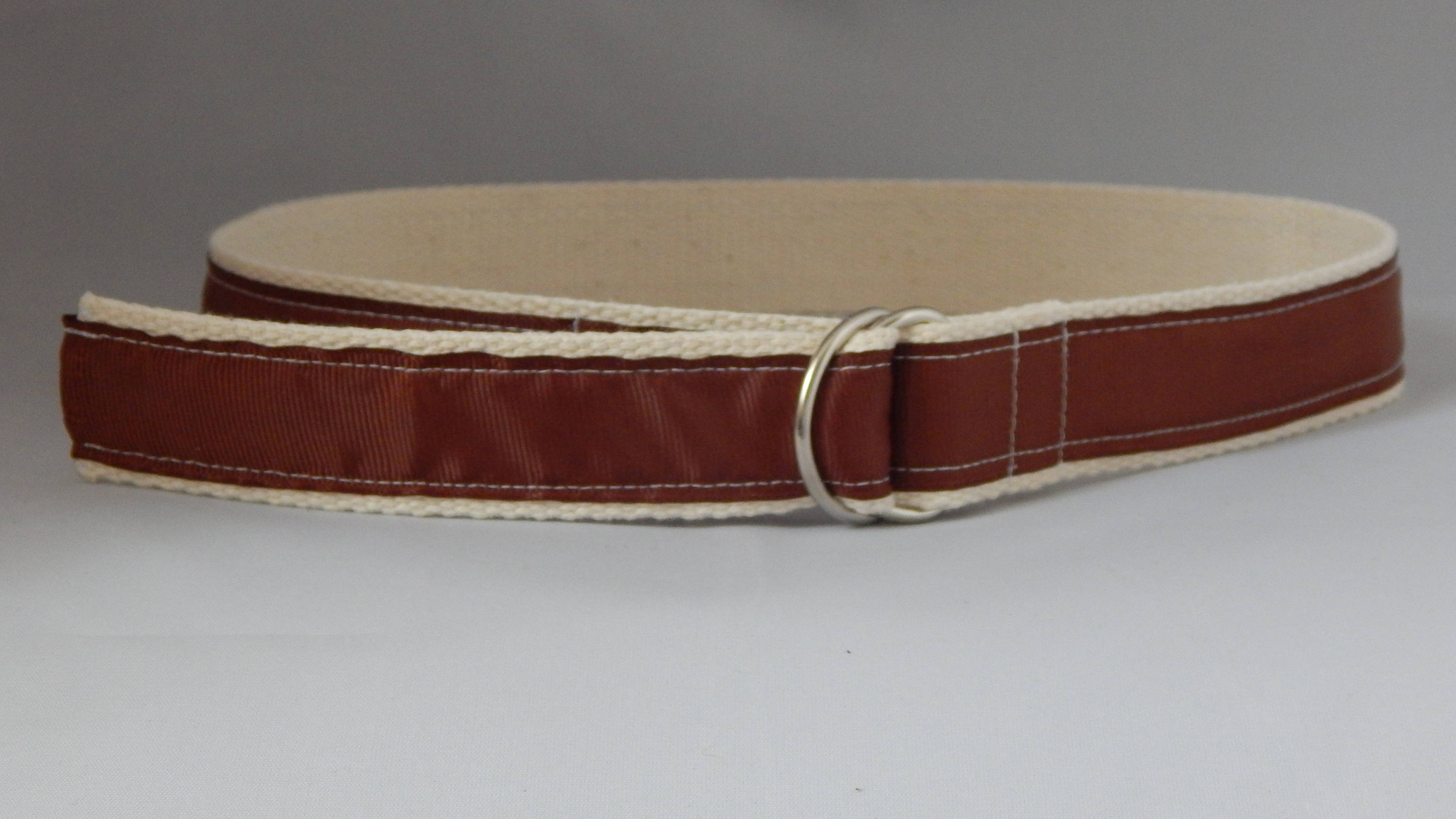 Brown Kids Belt Beige 1.2 Inches Cotton Belt for Children Etsy