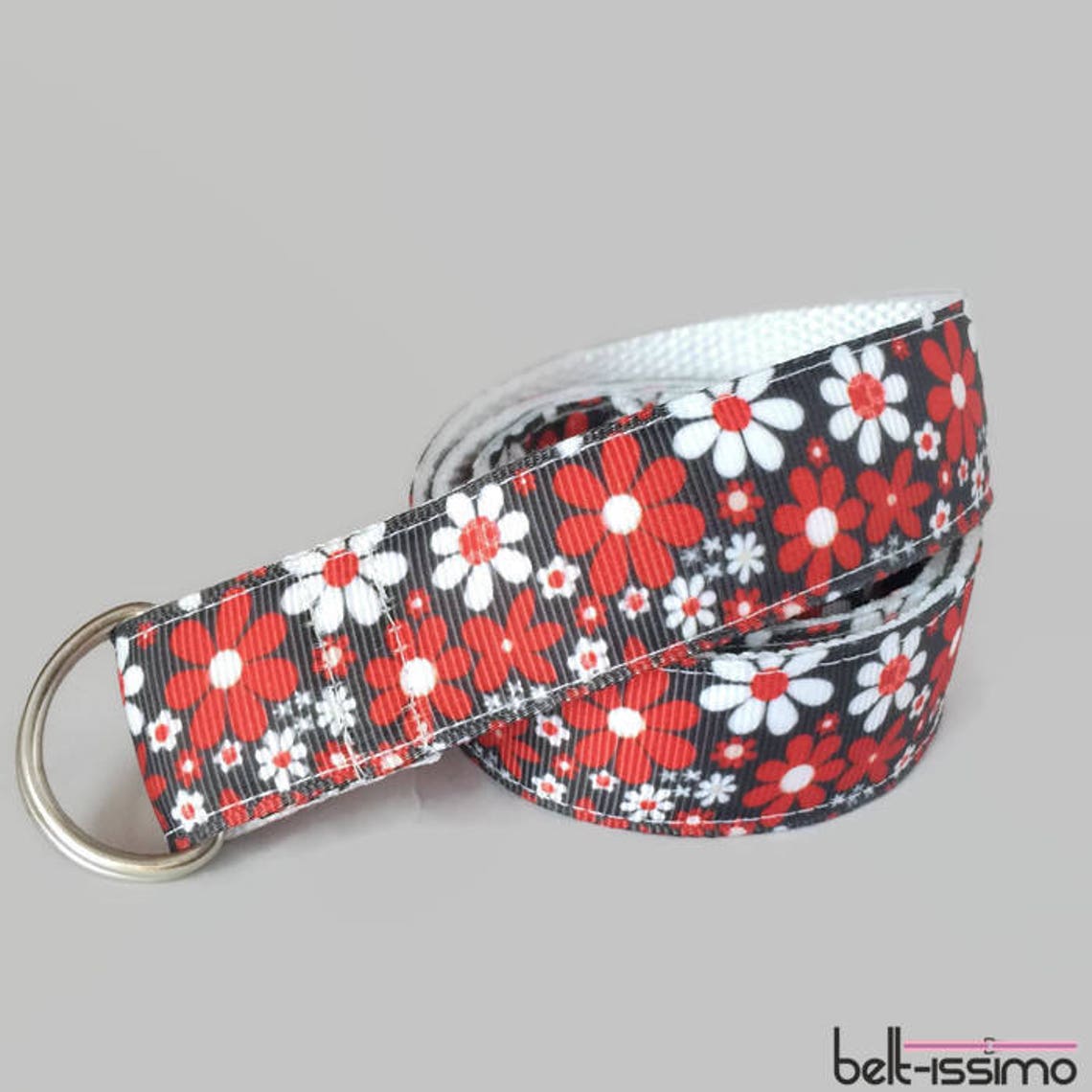 Belt for Children With Flowers Preppy Belt Floral Soft Belt Etsy Ireland