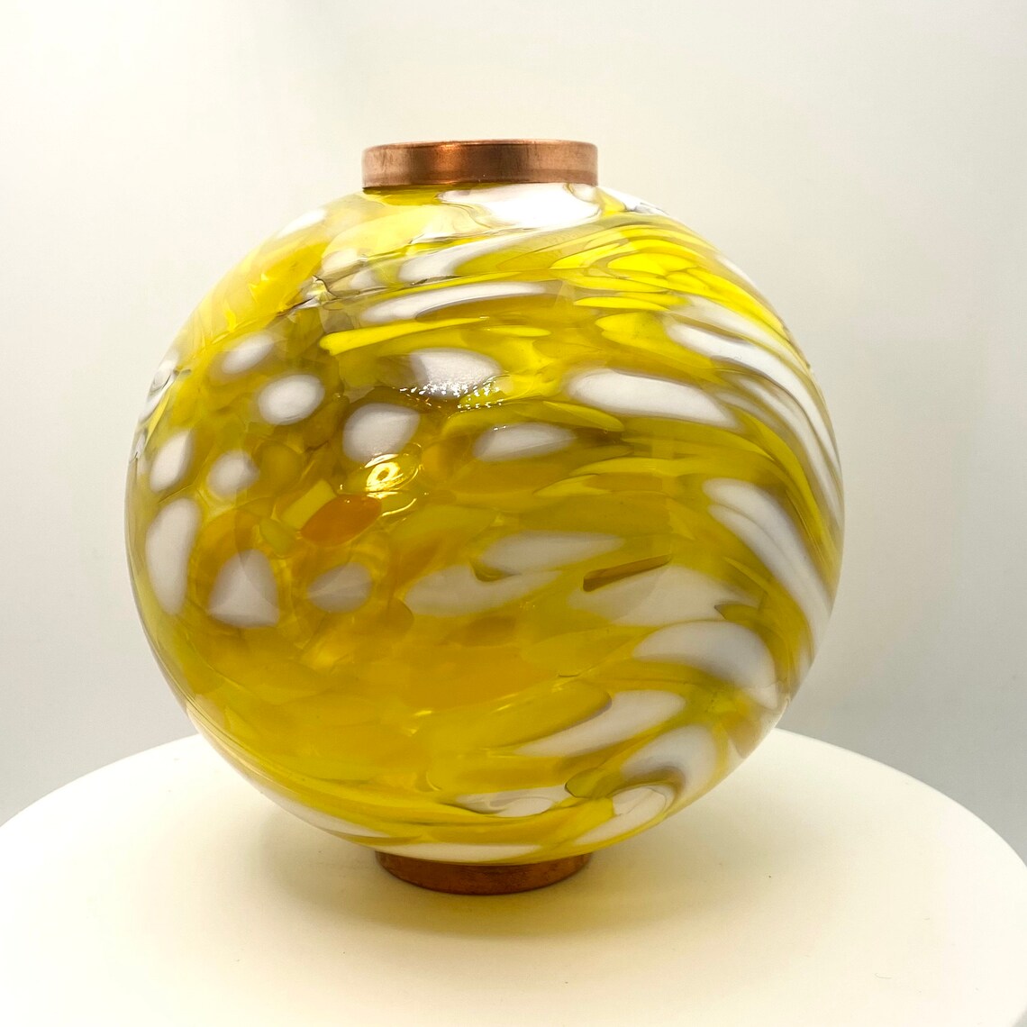 Hand Blown New Lightning Rod Glass Ball Weathervane Ball Etsy