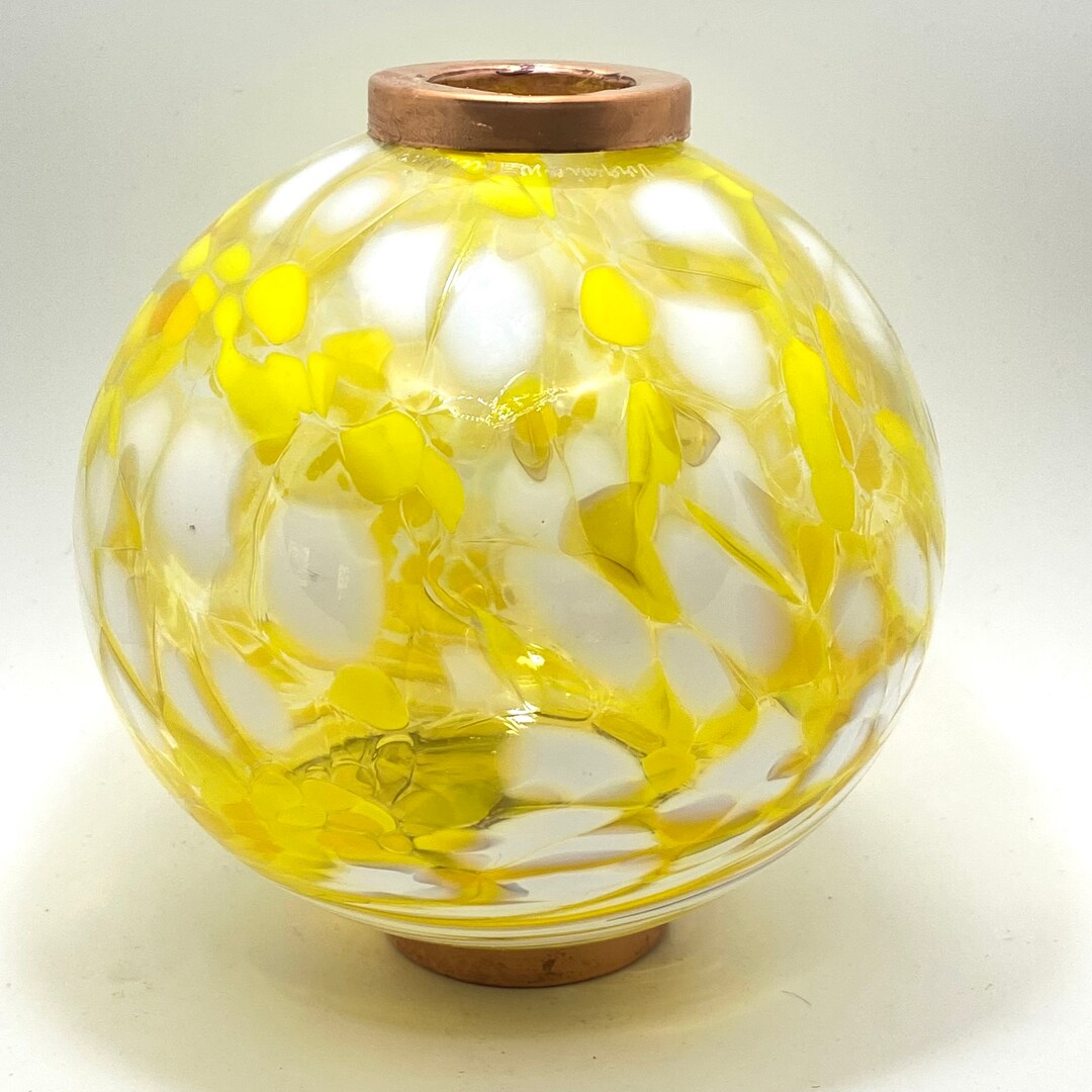 Hand Blown New Lightning Rod Glass Ball Weathervane Ball Etsy